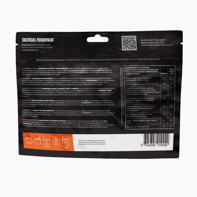 Alimente liofilizate Tactical Foodpack Mushroom Risotto 420 g 3
