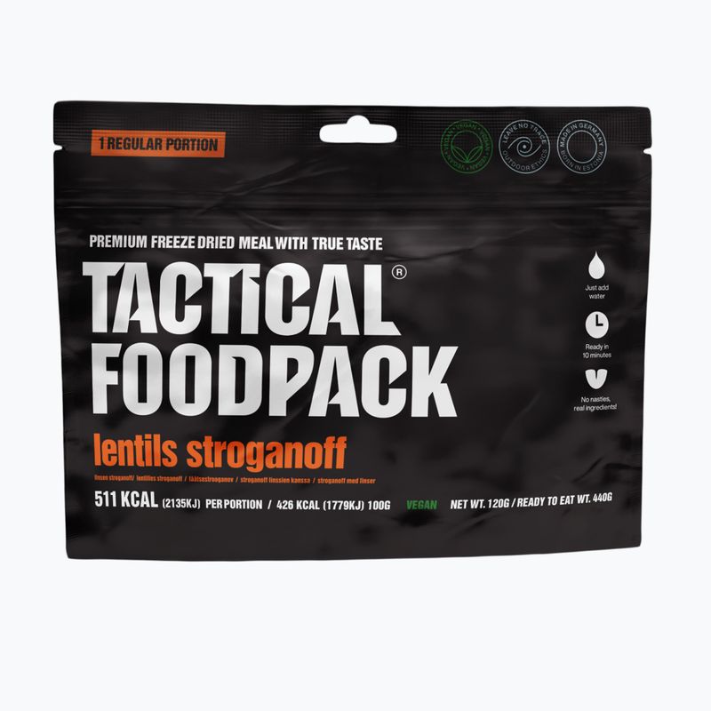 Alimente liofilizate Tactical Foodpack Lentils Strogonoff Vege 120 g 2