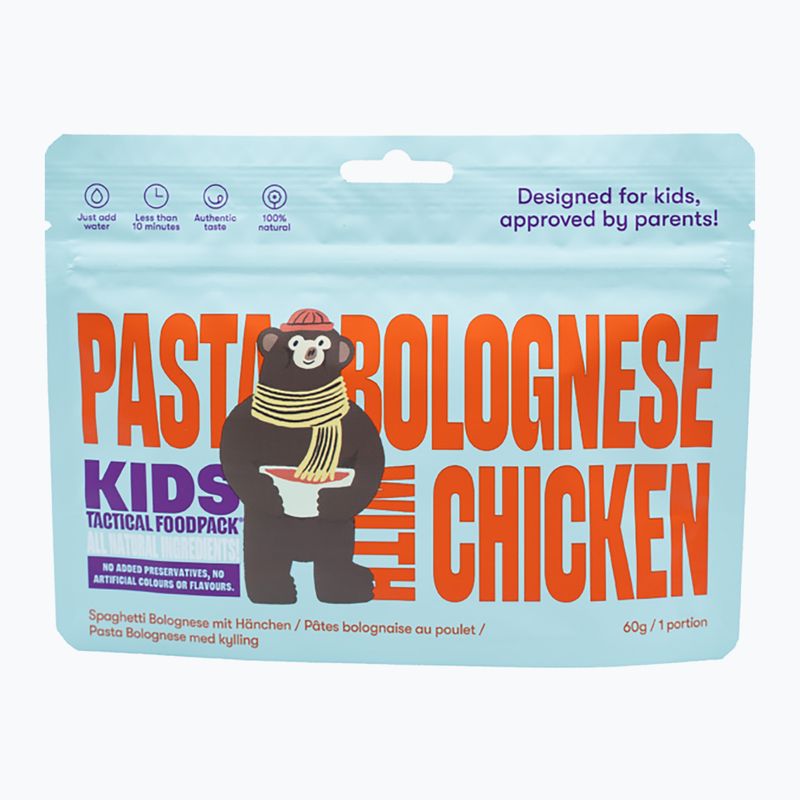 Alimente liofilizate Tactical Foodpack Kids Pasta Bolognese with Chicken 200 g