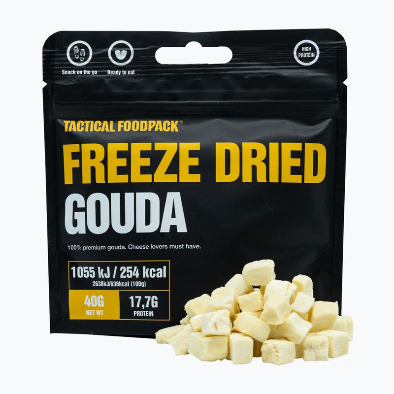 Gustare Tactical Foodpack Freeze Dried Gouda Cheese 40 g