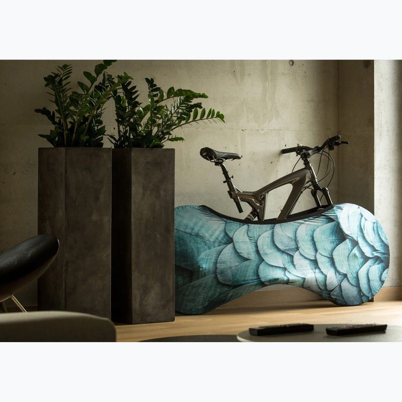 Husă pentru roți de bicicletă VELOSOCK Feathers 4