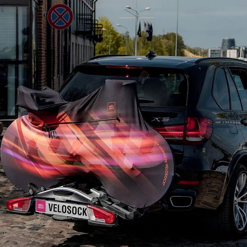 Husă pentru transportul bicicletei VELOSOCK Speed Orange Road WR 8