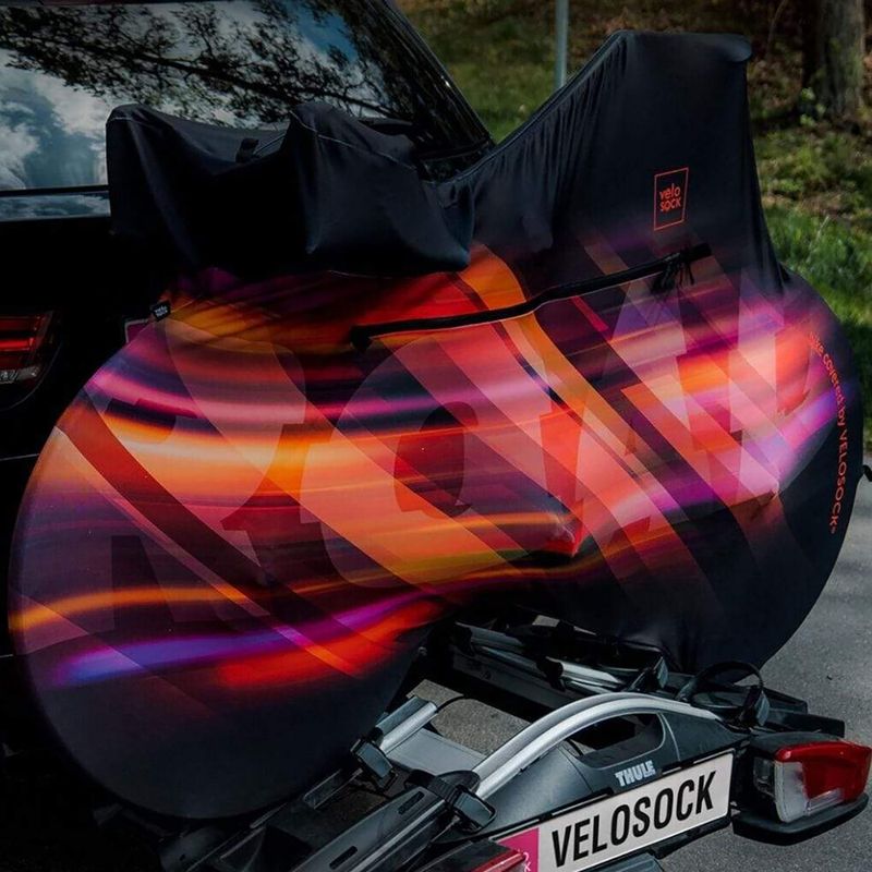 Husă pentru transportul bicicletei VELOSOCK Speed Orange Road WR 9