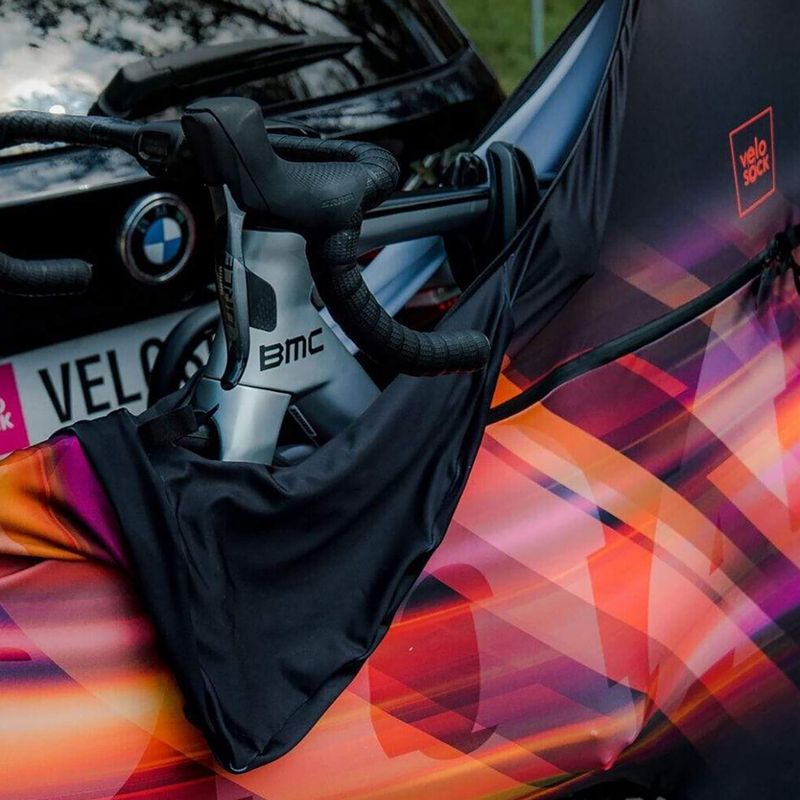 Husă pentru transportul bicicletei VELOSOCK Speed Orange Road WR 10