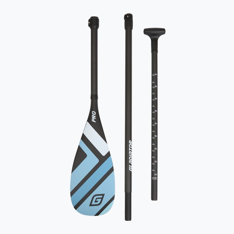 Vâslă SUP 3-elemente Gladiator Pro Carbon 3T 3