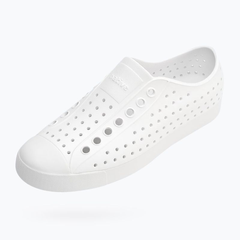 Pantofi de sport Native Jefferson alb scoică/alb scoică 11