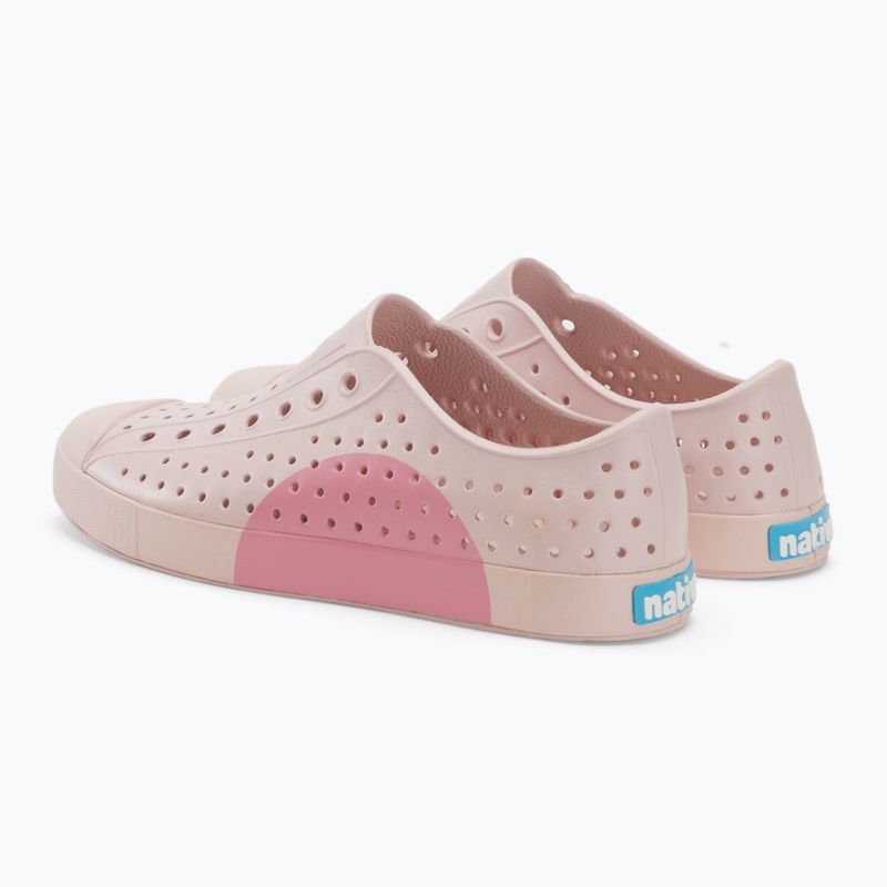 Pantofi de sport Native Jefferson Block dust pink/dust pink/rose circle 3