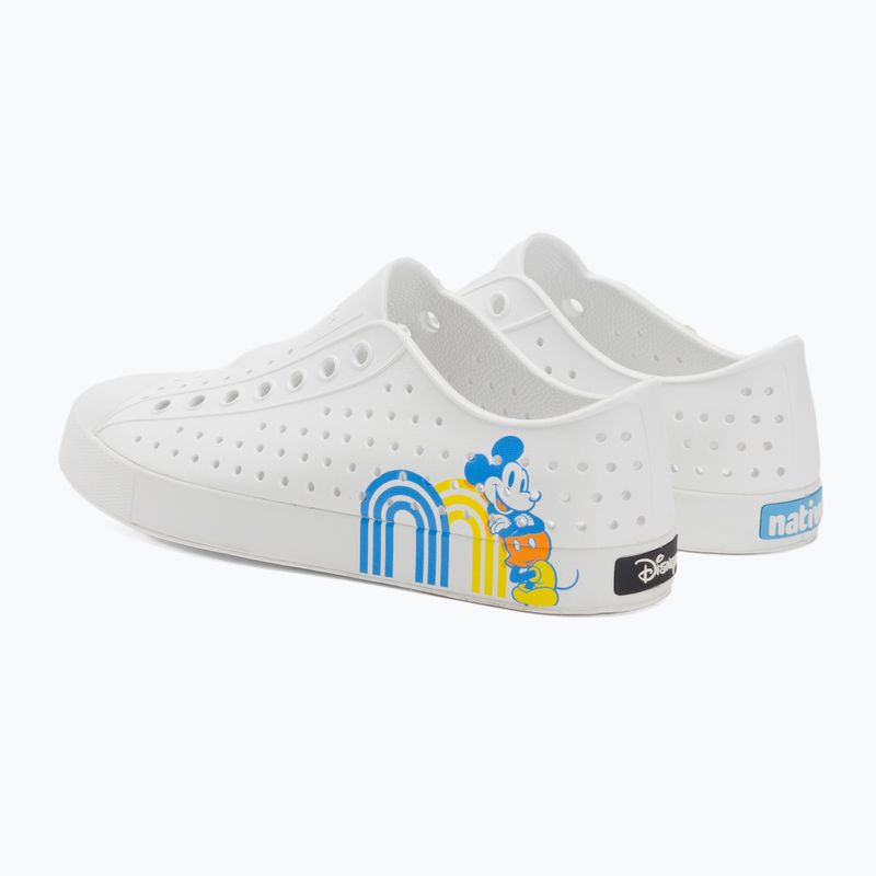 Pantofi de sport Native Jefferson Print Disney alb scoică/alb scoică/alb pozitiv Mickey 3