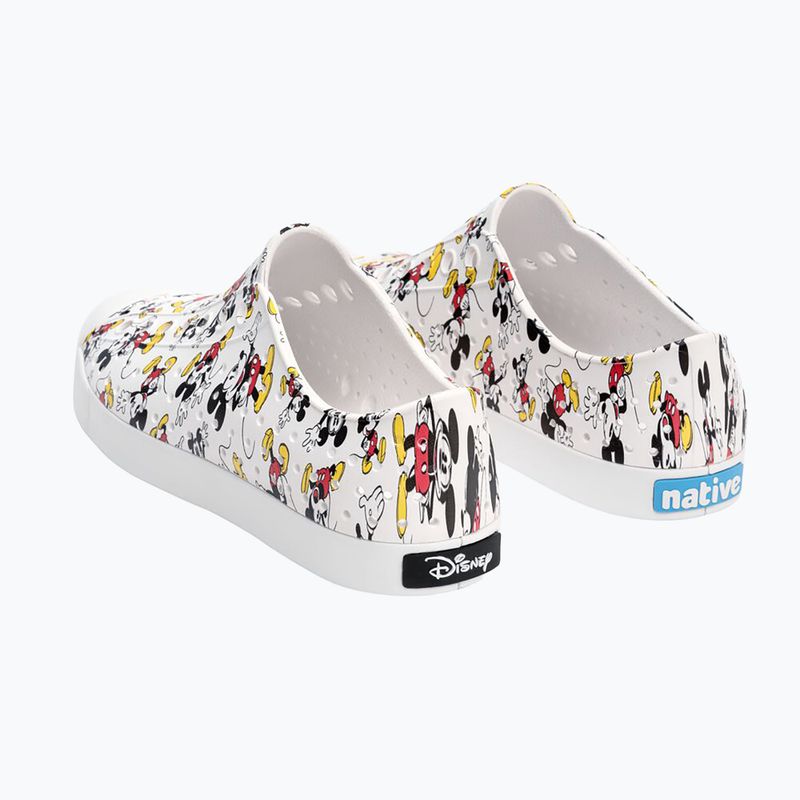 Pantofi de sport Disney Native Jefferson Print Disney alb scoica/alb scoica/alb peste tot imprimeu 12