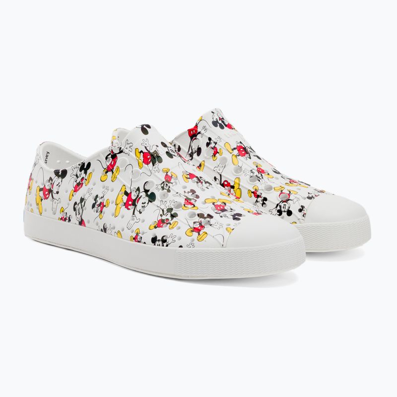 Pantofi de sport Disney Native Jefferson Print Disney alb scoica/alb scoica/alb peste tot imprimeu 4