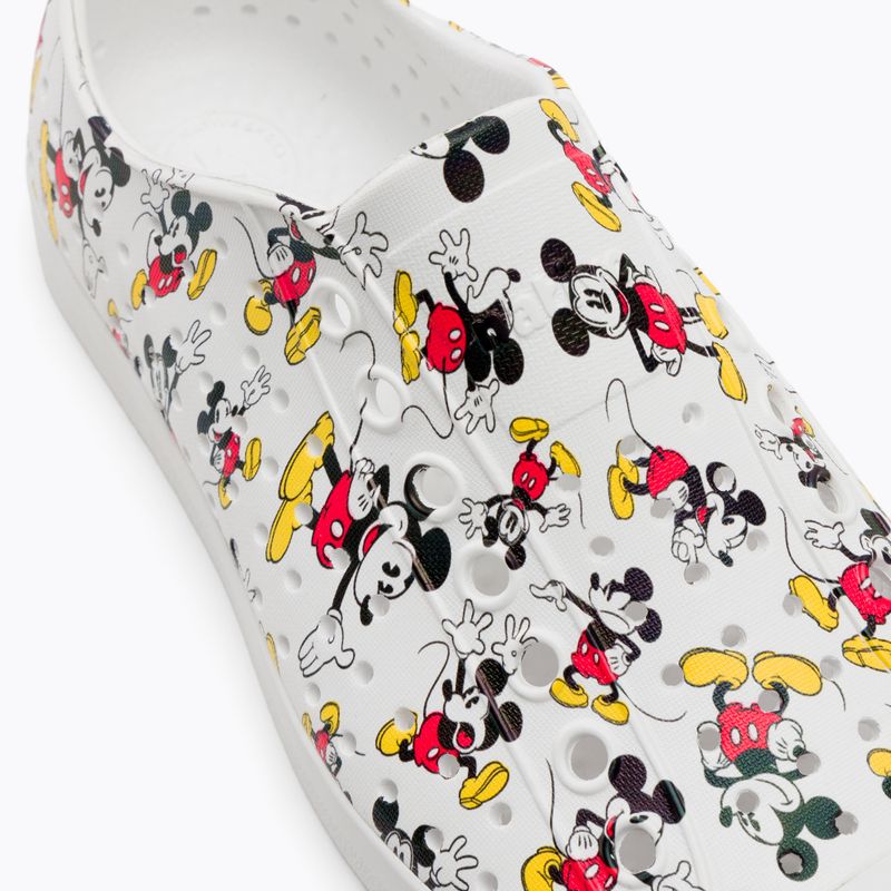 Pantofi de sport Disney Native Jefferson Print Disney alb scoica/alb scoica/alb peste tot imprimeu 8