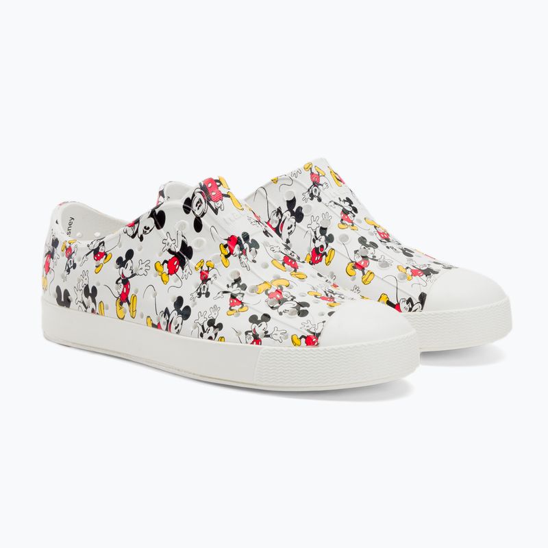 Pantofi de sport pentru copii Native Jefferson Print Disney Jr alb scoică/alb scoică/alb cu imprimeu peste tot 4