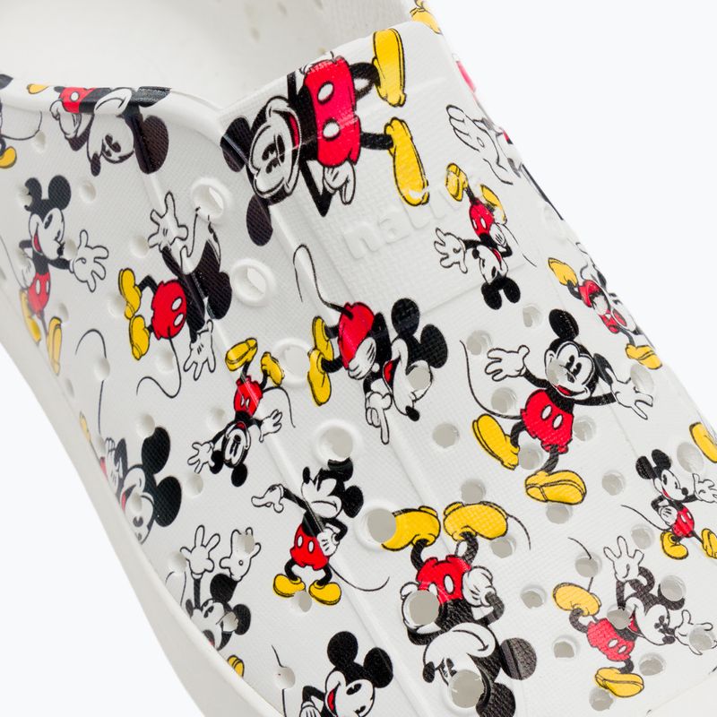 Pantofi de sport pentru copii Native Jefferson Print Disney Jr alb scoică/alb scoică/alb cu imprimeu peste tot 8