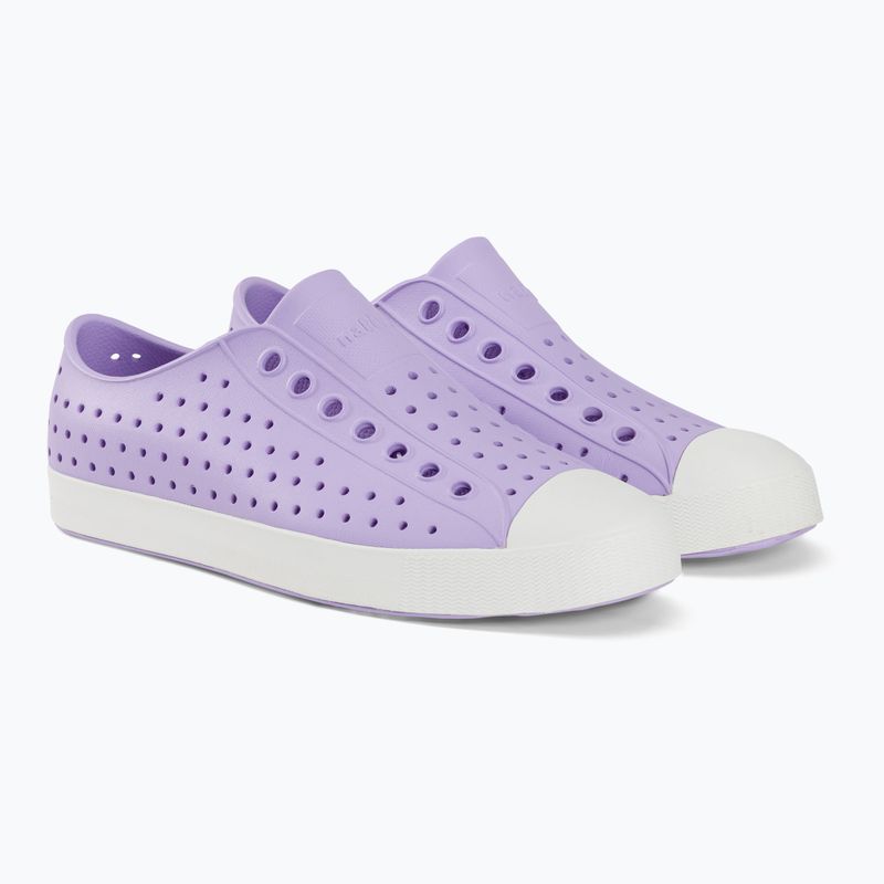 Pantofi de sport Native Jeffersonpurpuriu de vindecare/alb de coajă 4