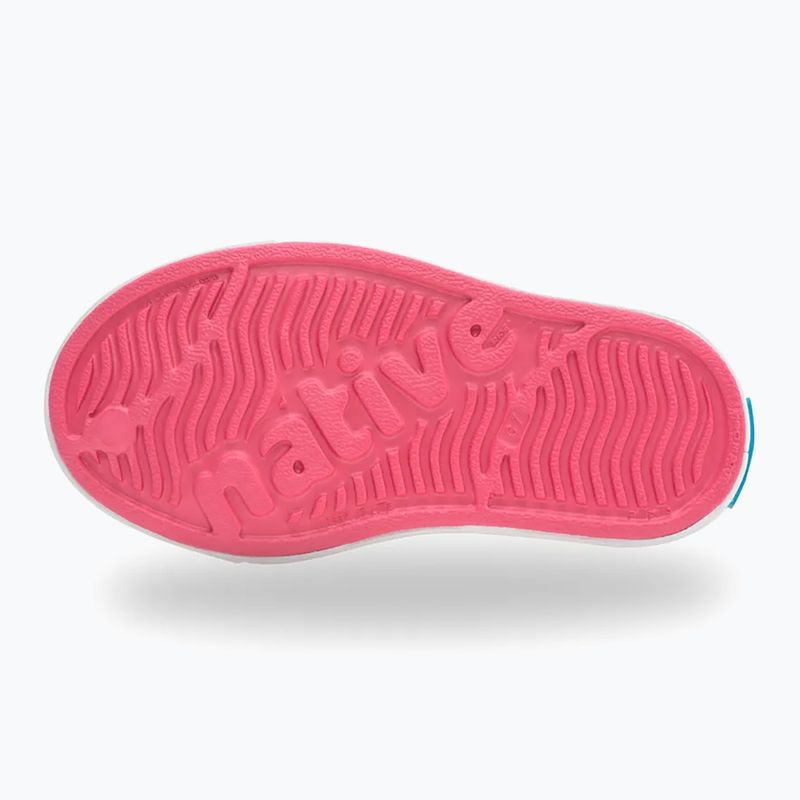 Încălțăminte pentru copii Native NA-12111502 Jefferson Block dazzle pink/shell white/celery maria starfish