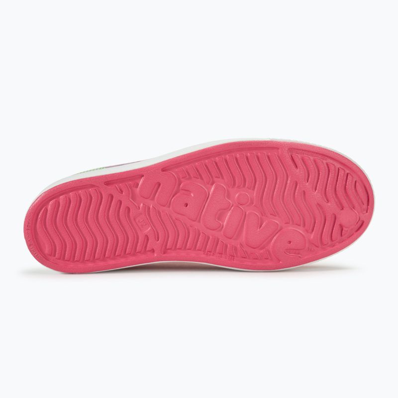 Încălțăminte pentru copii Native NA-12111502 Jefferson Block dazzle pink/shell white/celery maria starfish