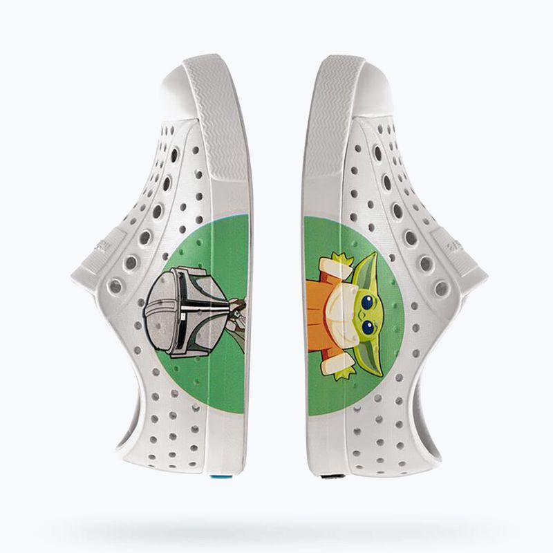 Native Jefferson Block Jr Frost Grey/mando bff pentru copii