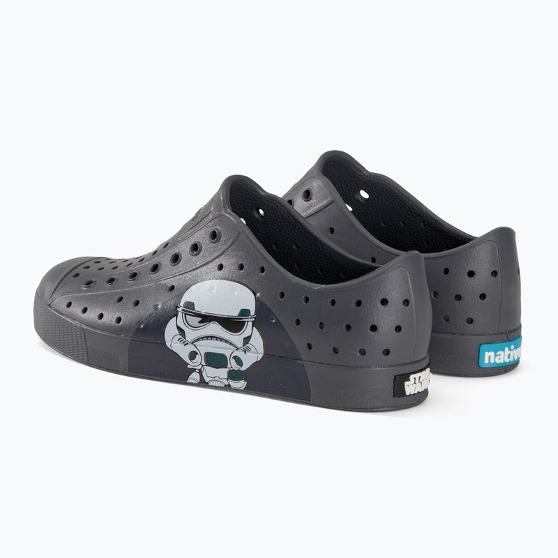 Pantofi de sport pentru copii Native Jefferson Block Jr dublin gri/dublin gri/darth bff