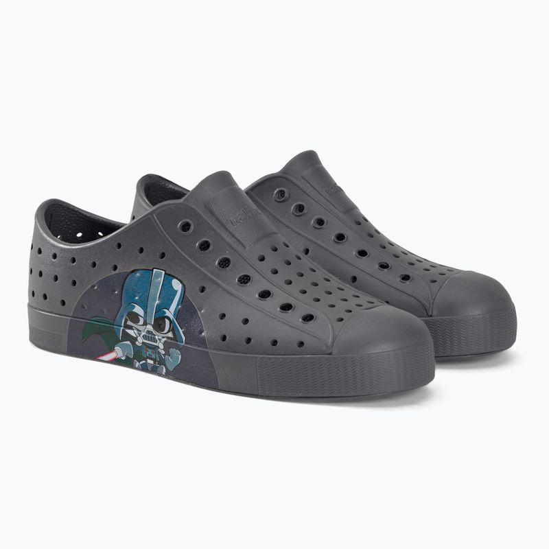 Pantofi de sport pentru copii Native Jefferson Block Jr dublin gri/dublin gri/darth bff