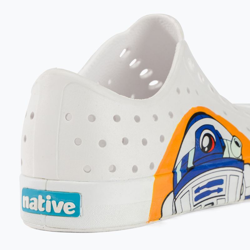 Pantofi de sport pentru copii Native Jefferson Block Jr shell white/shell white/droids bff pentru copii