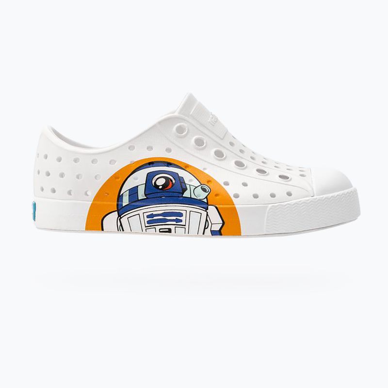 Pantofi de sport pentru copii Native Jefferson Block Jr shell white/shell white/droids bff pentru copii