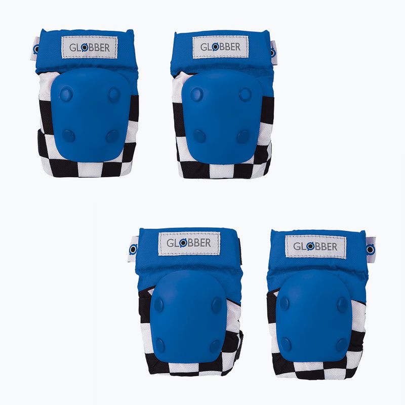 Set de apărători pentru copii Globber Toddler navy blue/racing
