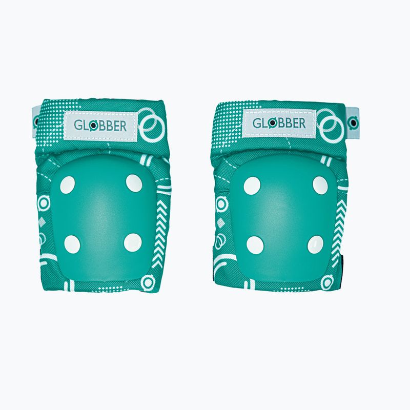 Set de apărători pentru copii Globber Toddler emerald green/shapes 3