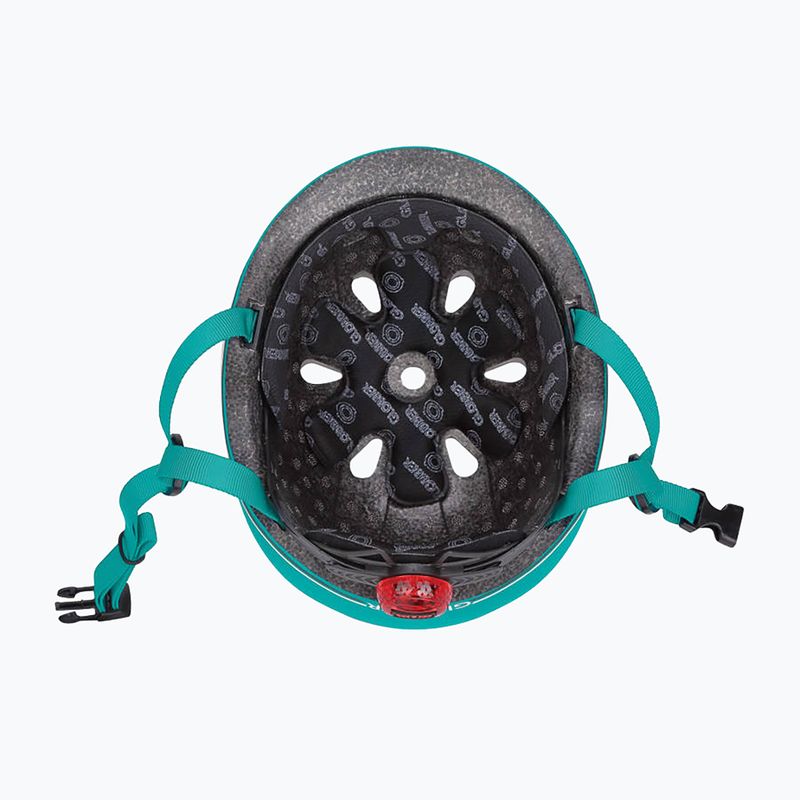 Cască pentru copii Globber Go.Up Lights teal 5