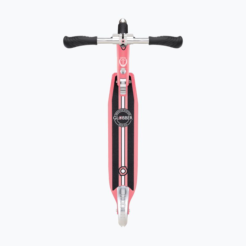 Trotinetă pentru copii Globber Flow Element Lights coral pink 4