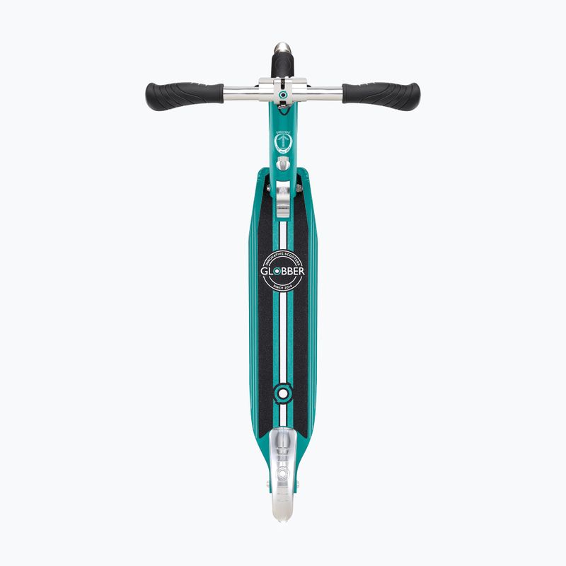 Trotinetă urbană pentru copii Globber Flow Element Lights jade 4