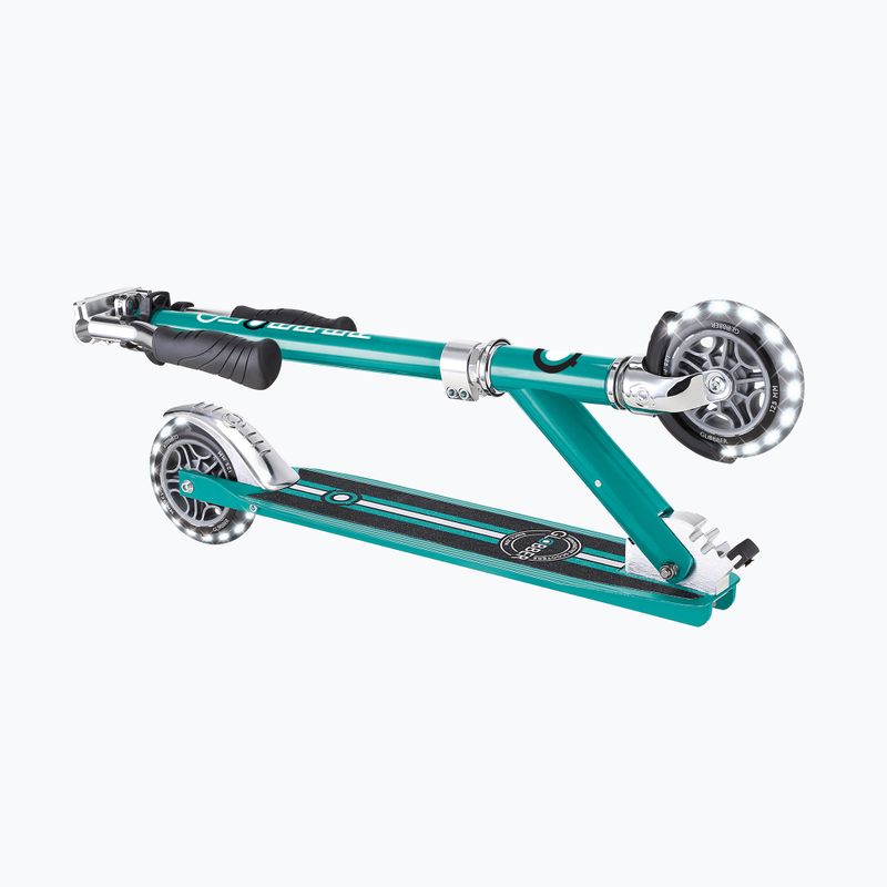 Trotinetă urbană pentru copii Globber Flow Element Lights jade 6