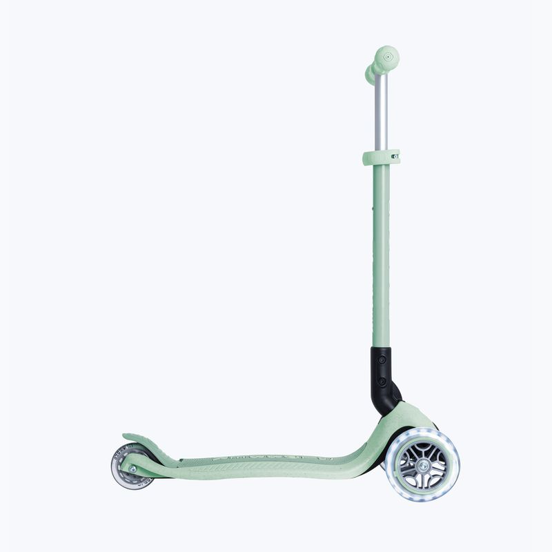 Trotinetă cu trei roți pentru copii Globber Junior Primo Foldable Lights Eco pistachio 2