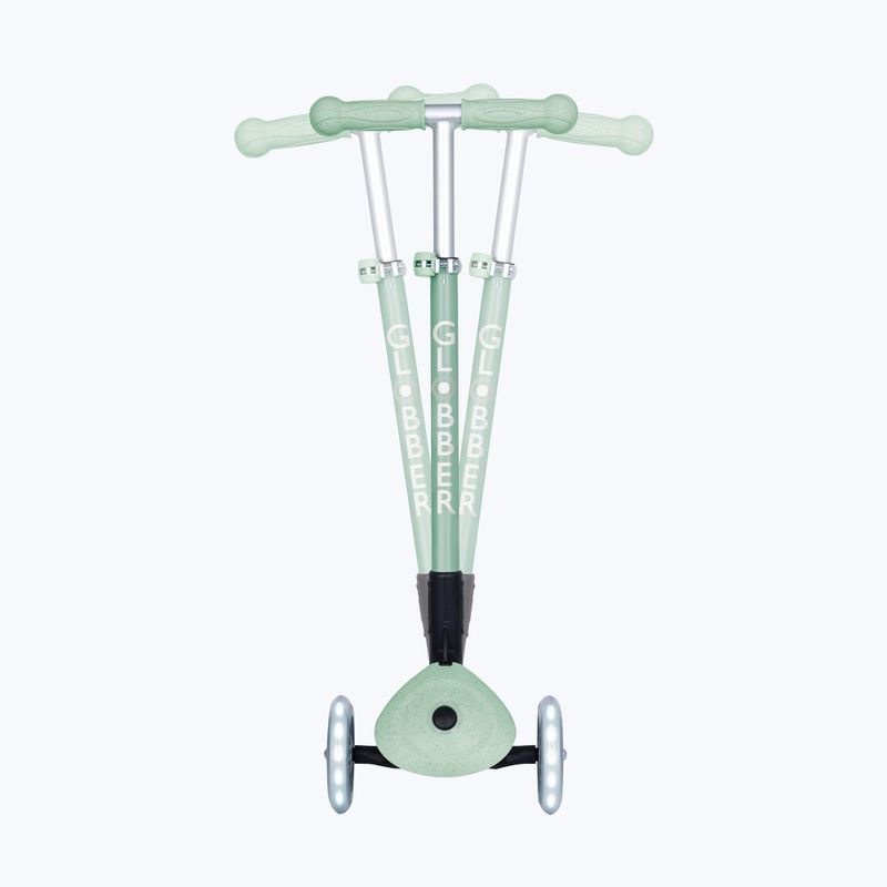 Trotinetă cu trei roți pentru copii Globber Junior Primo Foldable Lights Eco pistachio 7