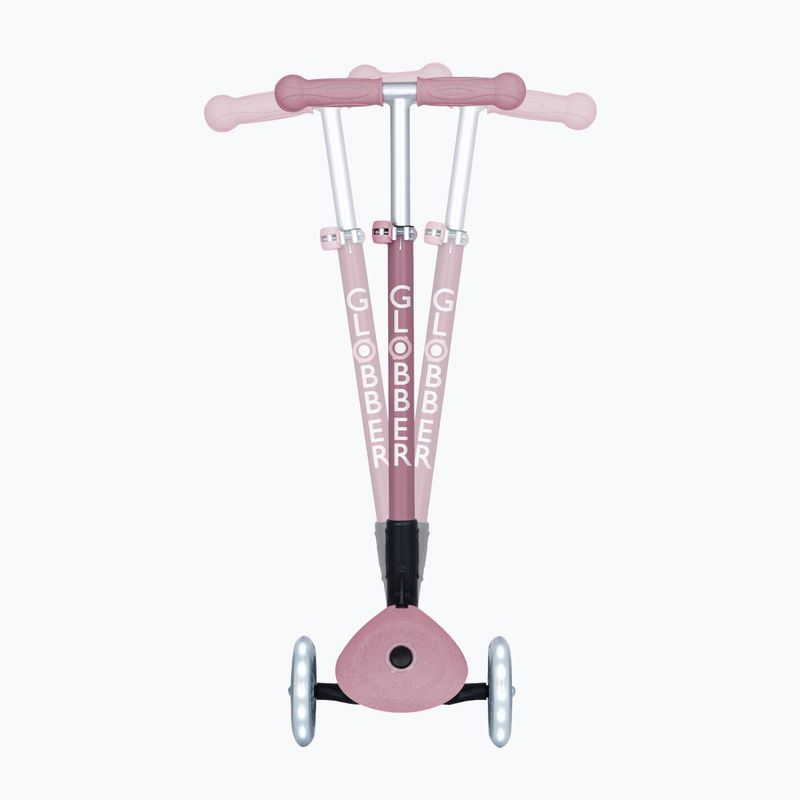 Trotinetă cu trei roți pentru copii Globber Junior Primo Foldable Lights Eco berry 5