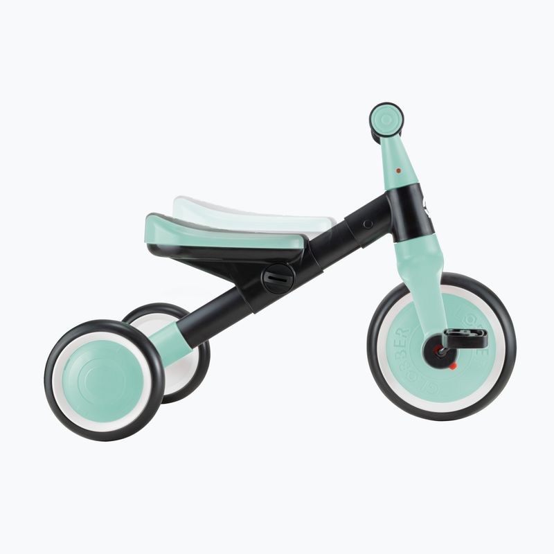 Bicicletă de echilibru cu trei roți Globber Learning Trike 2w1 mint 3
