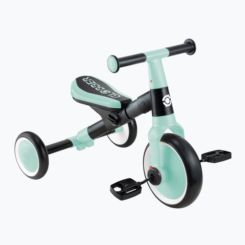 Bicicletă de echilibru cu trei roți Globber Learning Trike 2w1 mint 4