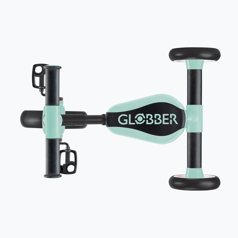 Bicicletă de echilibru cu trei roți Globber Learning Trike 2w1 mint 11
