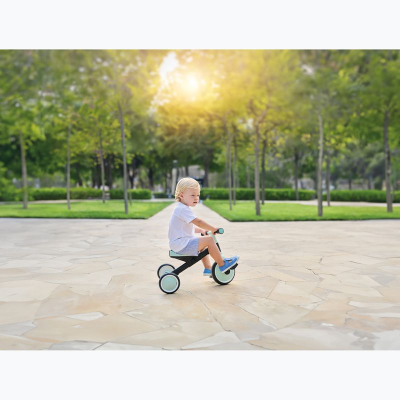 Bicicletă de echilibru cu trei roți Globber Learning Trike 2w1 mint 14