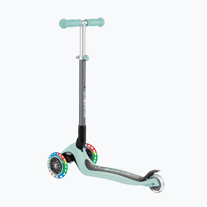 Trotinetă cu 3 roți pentru copii Globber Primo Foldable Lights mint 3