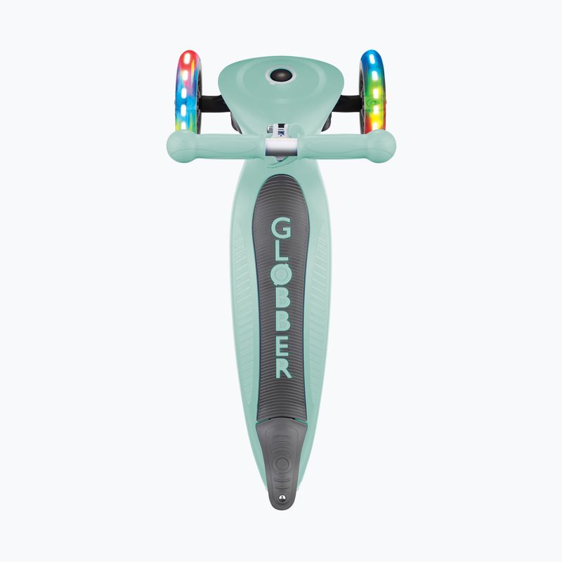 Trotinetă cu 3 roți pentru copii Globber Primo Foldable Lights mint 5