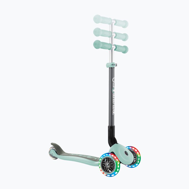 Trotinetă cu 3 roți pentru copii Globber Primo Foldable Lights mint 8