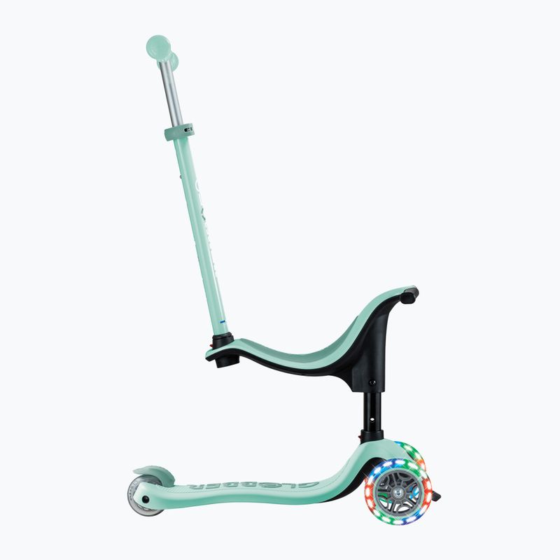 Trotinetă cu 3 roți pentru copii Globber Go.Up Sporty Lights mint 3