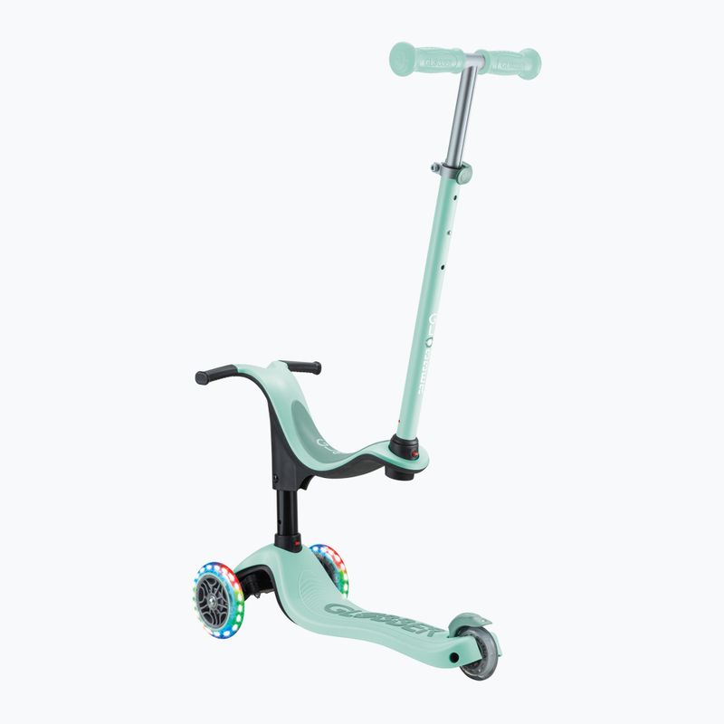 Trotinetă cu 3 roți pentru copii Globber Go.Up Sporty Lights mint 4