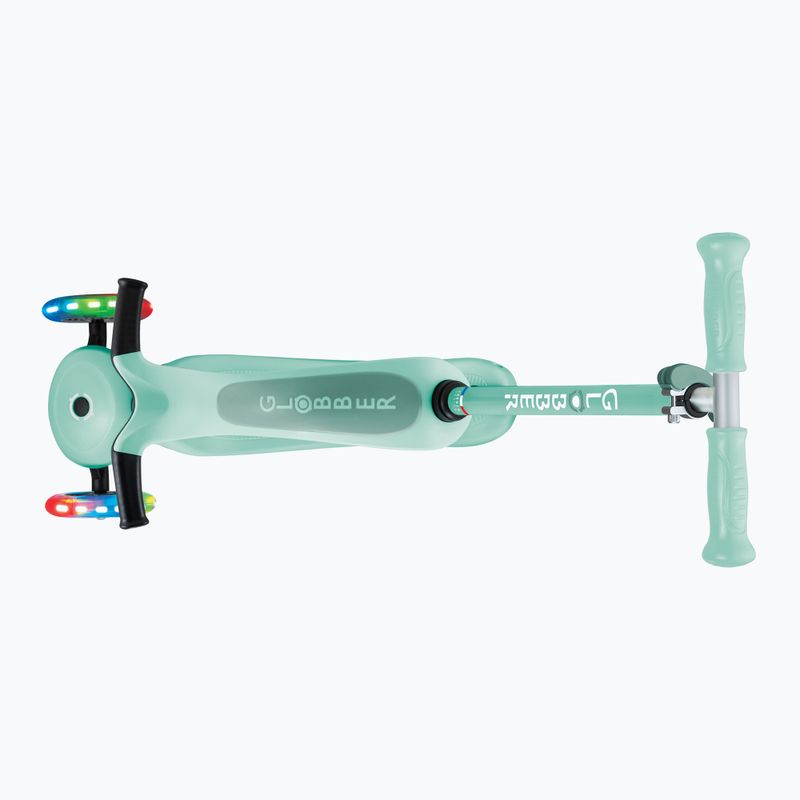 Trotinetă cu 3 roți pentru copii Globber Go.Up Sporty Lights mint 5