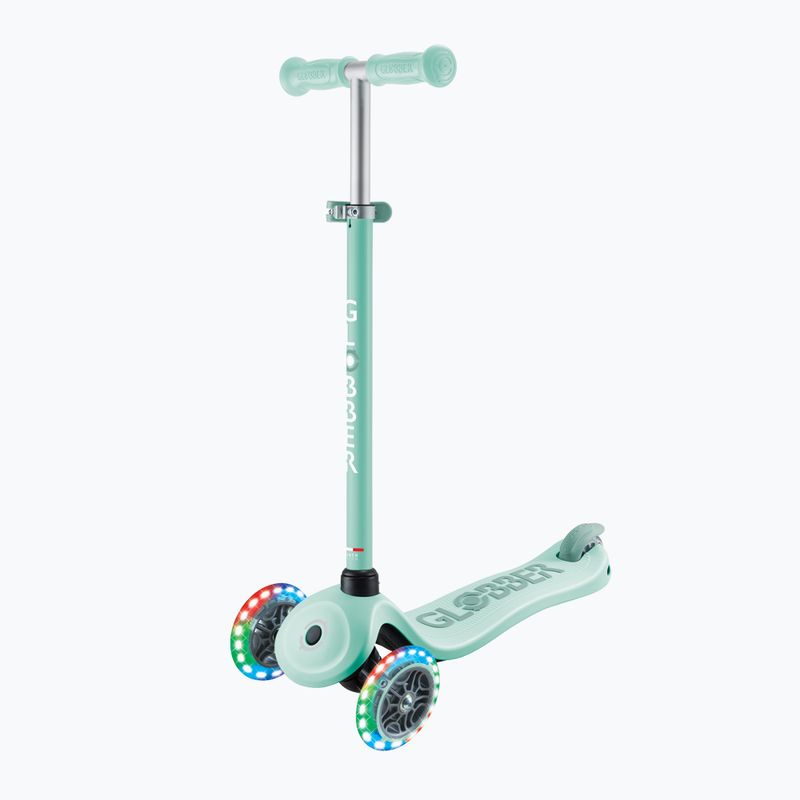Trotinetă cu 3 roți pentru copii Globber Go.Up Sporty Lights mint 9