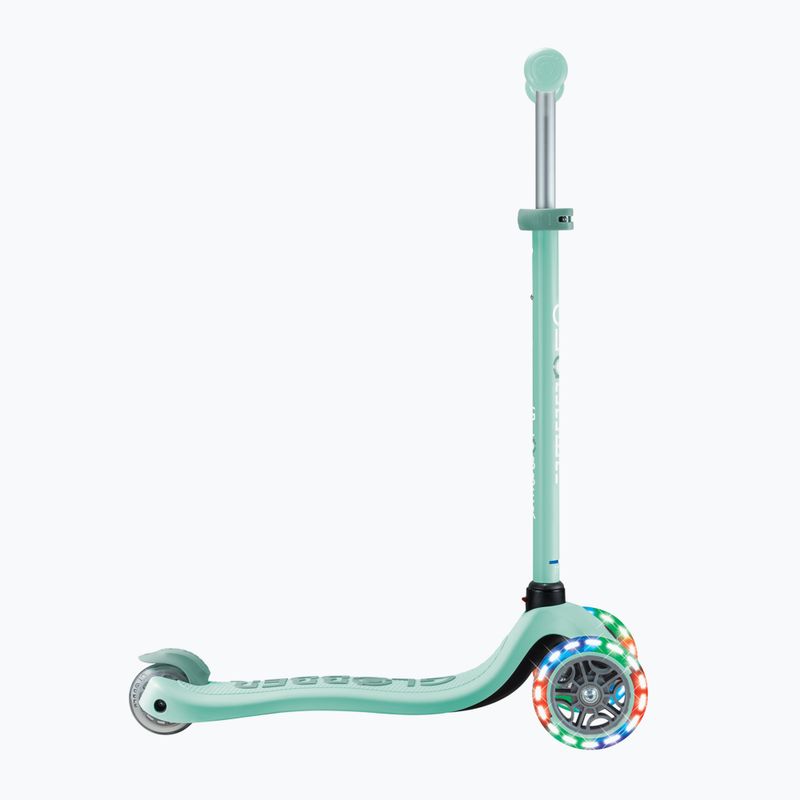 Trotinetă cu 3 roți pentru copii Globber Go.Up Sporty Lights mint 10