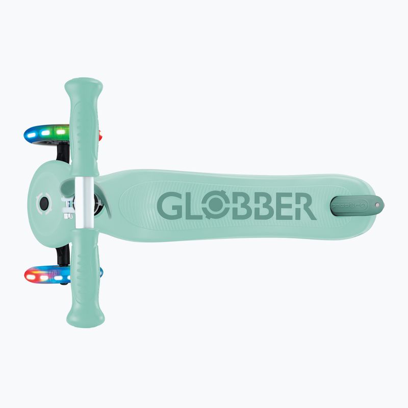 Trotinetă cu 3 roți pentru copii Globber Go.Up Sporty Lights mint 11