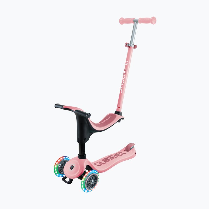 Trotinetă cu 3 roți pentru copii Globber Go.Up Sporty Lights pastel pink 5