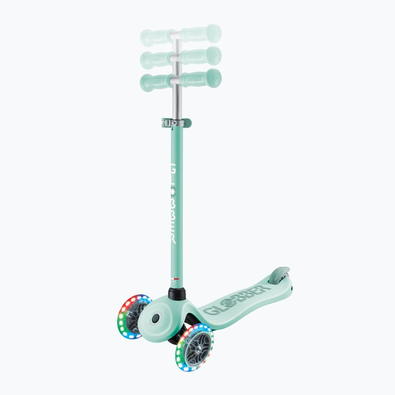 Trotinetă cu 3 roți pentru copii Globber Go.Up Sporty Lights pastel pink 12