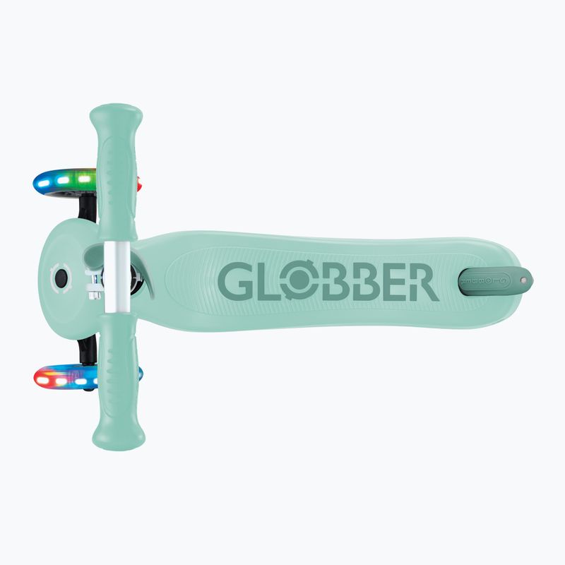 Trotinetă cu 3 roți pentru copii Globber Go.Up Sporty Lights pastel pink 13